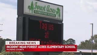 Local elementary school dismisses with increased law enforcement