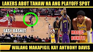 NAPANSIN mo ba &#39;tong KAKAIBANG DEPENSA ng Lakers? BINUGBOG ng Lakers ang Rockets!