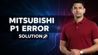 Mitsubishi Inverter AC P1 Error Code| Room Temperature Sensor Fault Solution
