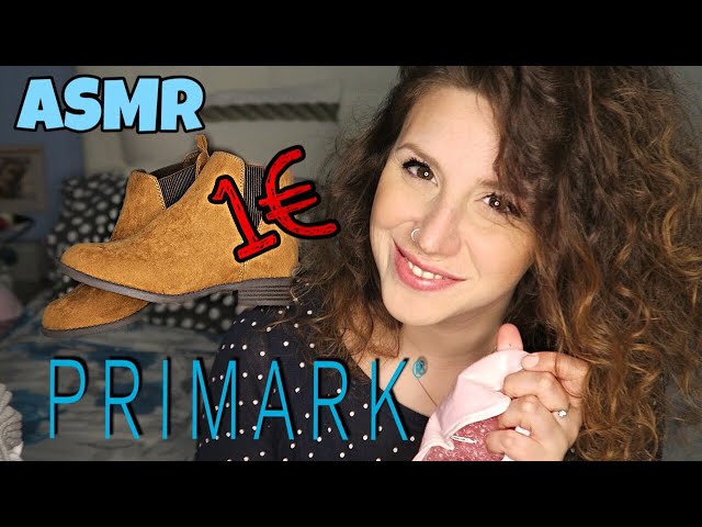 ASMR ita • HAUL PRIMARK SUPER SCONTATO!!!! 😱max 10 EURO!!!😍😮