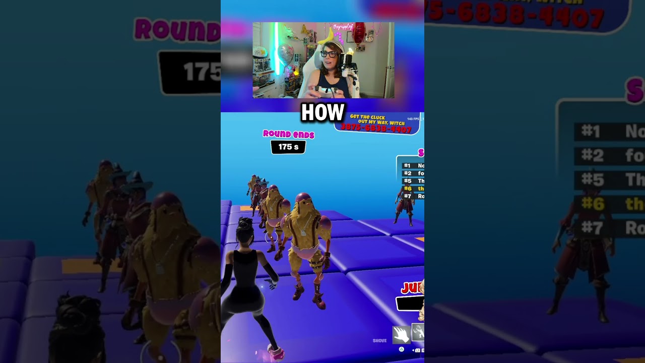 Get the Cluck Out of My Way, Witch 3875-6838-4407 #fortnitecreative #fortnite #fortniteclips