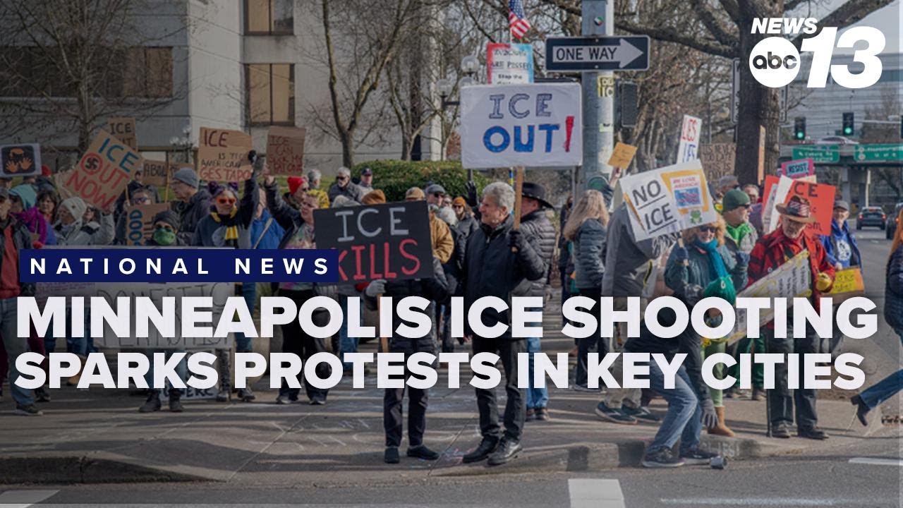 Minneapolis ICE shooting sparks protests in several major US cities