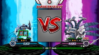 Elico vs Hades - Bakugan: Defenders of the Core