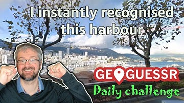 Geoguessr Daily Challenge - I instantly recognised this harbour