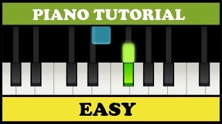 10 Very Easy Songs to Play on the Piano (Synthesia) chords