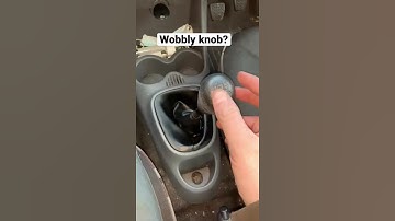 CityBug wobbly gear stick easy repair