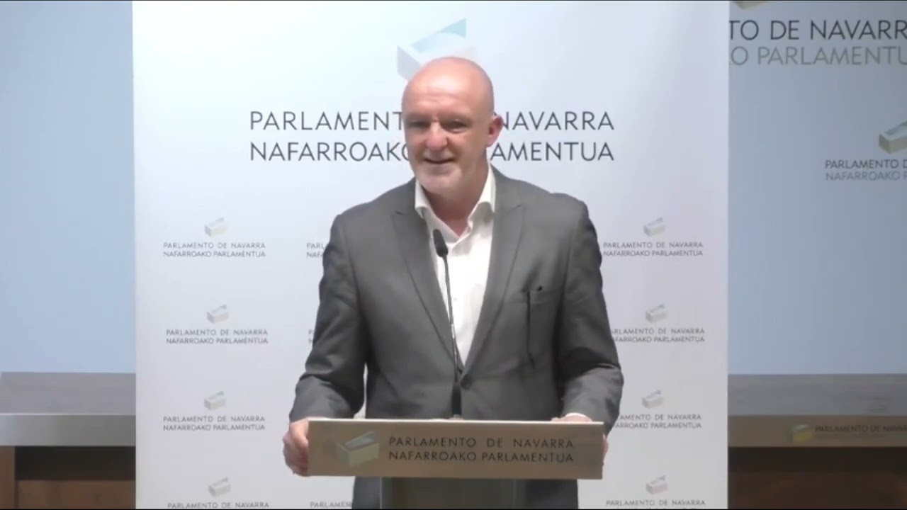 Rueda de prensa tras la Mesa y Junta de Portavoces - Javier Esparza (13/04/2026)