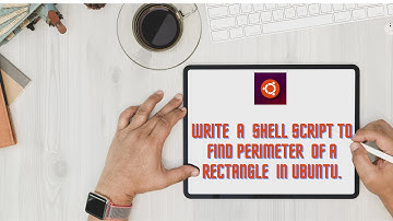 Write a Shell Script to find Perimeter of a rectangle in Ubuntu. | Class 11th GSEB | BCA Sem 4 |