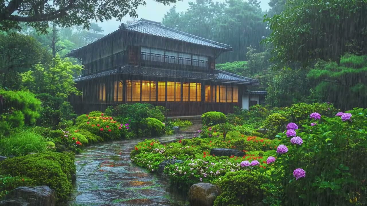 Try Listening for 3 Minutes to Instantly Fall Asleep with Heavy Rain on the Roof & Loud Thunder