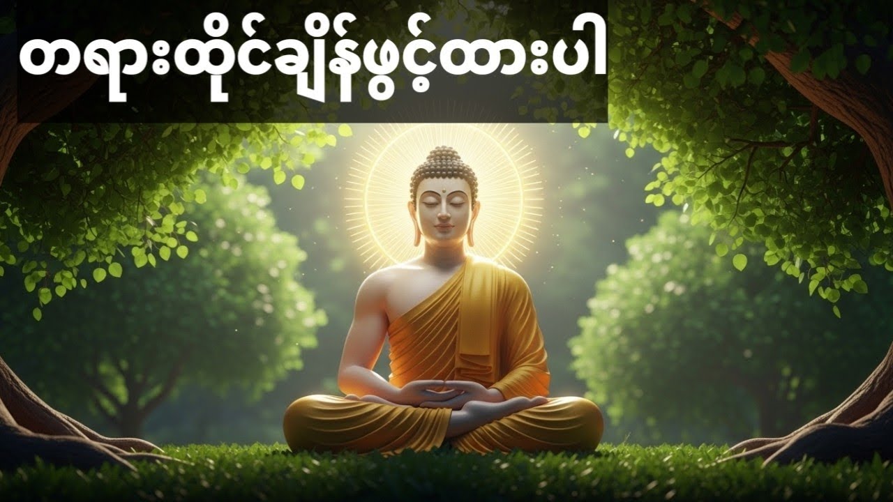 တရားထိုင်ချိန် ဖွင့်ထားရန် ငြိမ်းချမ်းစေသော တရားတော် | Meditation Dhamma Talk