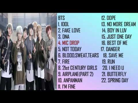 BTS BEST SONGS PLAYLIST 2013-2018 (UPDATED 2019)