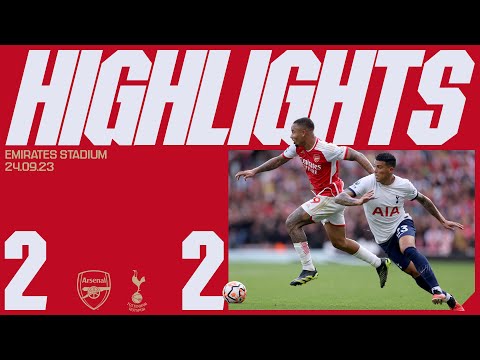 HIGHLIGHTS | Arsenal vs Tottenham Hotspur (2-2) | The points are shared in the north London derby
