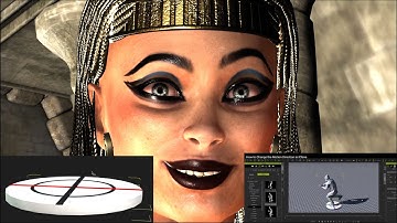 3D Animation😉FREE TOOL PROP for Iclone. EZ Moving & Rotating. Pretty Egypt Girl. Character Creator 3