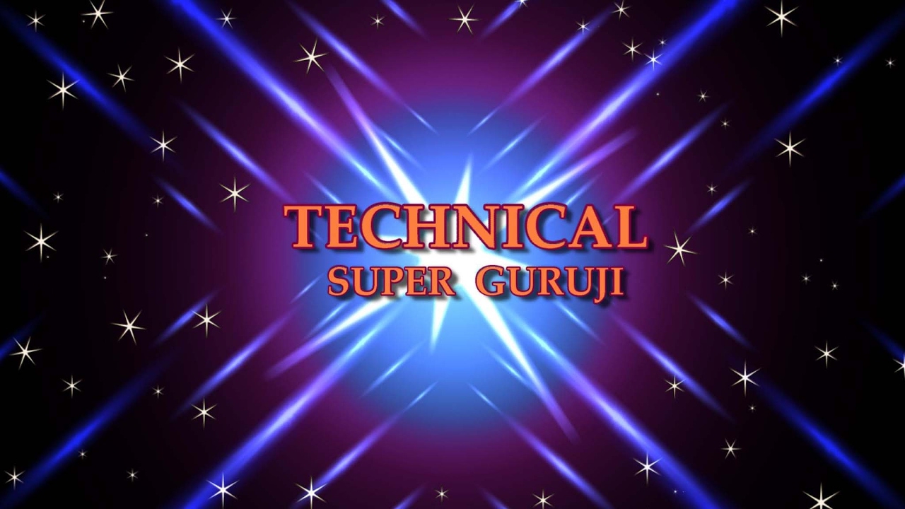 TECHNICAL SUPER GURUJI Live Stream - YouTube