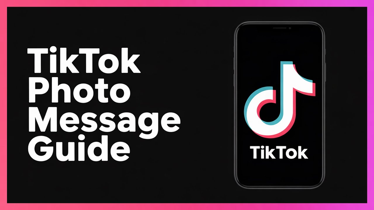 How to Send Photo in TikTok Message !