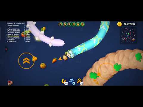 Worms Zoneio Best Slither Snake || Worms Zone Top One Gameplay