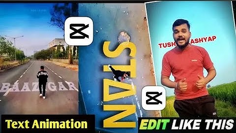 3D Text Track Animation In Your smartphone CAPCUT Mobile Se 3d Text Track Kaise Kare Captut Tutorial