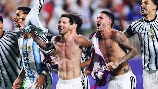 আর্জেন্টিনার🇦🇷 কামব্যাক দেখার পরে নিজেকে বাংলা সিনেমার বাপ্পা রাজ মনে হচ্ছে রে মনা। 🙂😭 #football 