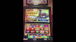 WHEN BONUSES GO BAD - Cannonball Reloaded 🫣 #casinos #bonus #slotmachine