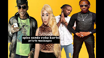 spice sends vybz kartel private messages| while bounty killa and jahshii step pon to dem wicked!!