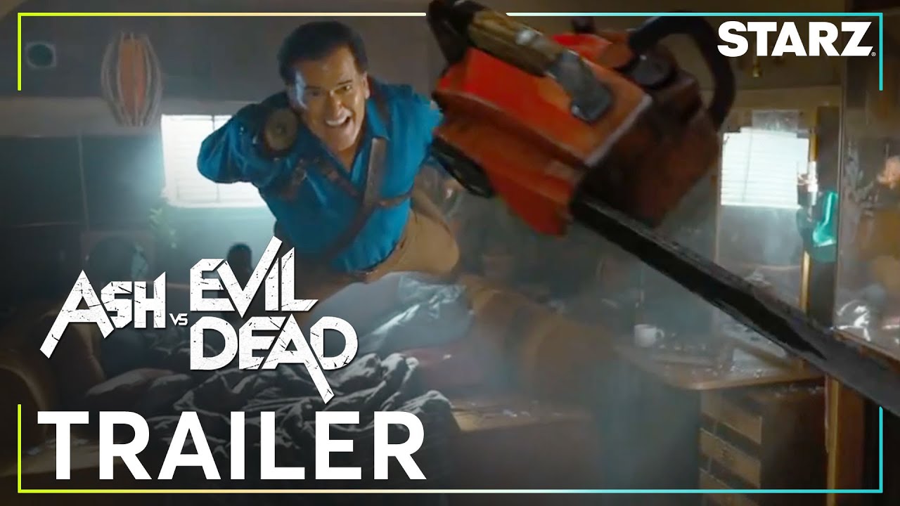 Ash Vs Evil Dead Official Trailer Starz Youtube