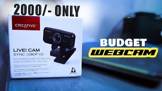 The Only Webcam You Will Ever Need  | Creative Live Cam Sync V2 | Unboxing & Review
