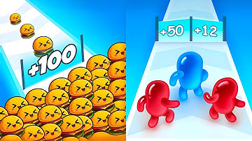Food Run vs Join Blob Clash 3D 🔥 MAX LEVELS UNLOCKED! (2025 Update!)
