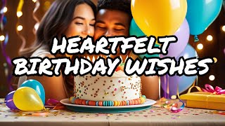 Happy Birthday Wishes For Loved Ones "Heartfelt Wishes: Celebrating Happy Birthdays with Love"