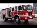 Fire Trucks Responding Compilation Part 31 - Firsts Of The Year