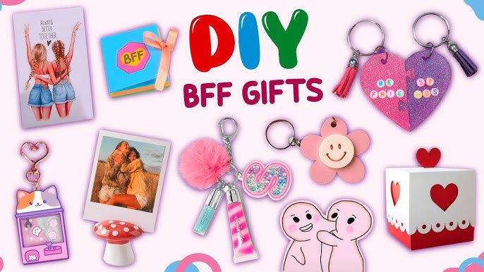 DIY MEILLEURES AMIES - BEST FRIENDS IDEES CADEAUX 