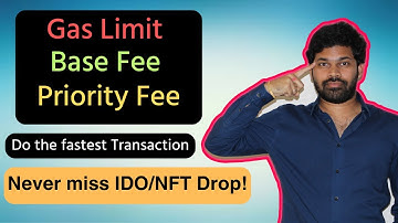 How to choose gas for Ethereum transactions | Never miss any IDO/ICO/NFT Drop  | Advanced Series