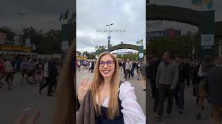 Drinking in Oktoberfest until drunk 🇩🇪 #oktoberfest
