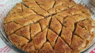 Glutensiz Cevizli Baklava | Gluten-Free Walnut Baklava Recipe