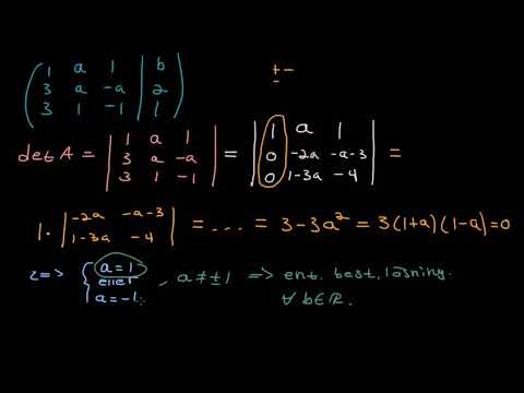 Video: Hur Man Hittar De Algebraiska Komplementen Till En Matris
