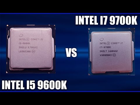 Процессор Intel I5 9600K vs Intel I7 9700K. Сравнение + тесты в играх!