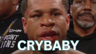 Devin Haney Is A Sore Loser