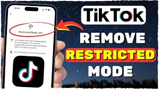 how to remove (disable) restricted mode on tiktok (2024)