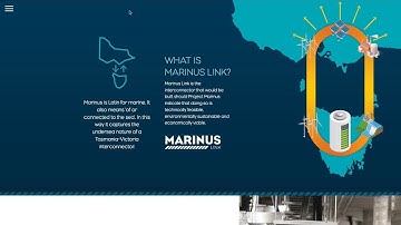 Marinus Scrolling Website Created with InDesign & in5