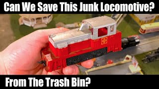 Can We Save This Junked ATSF 040 Loco from the Trash?