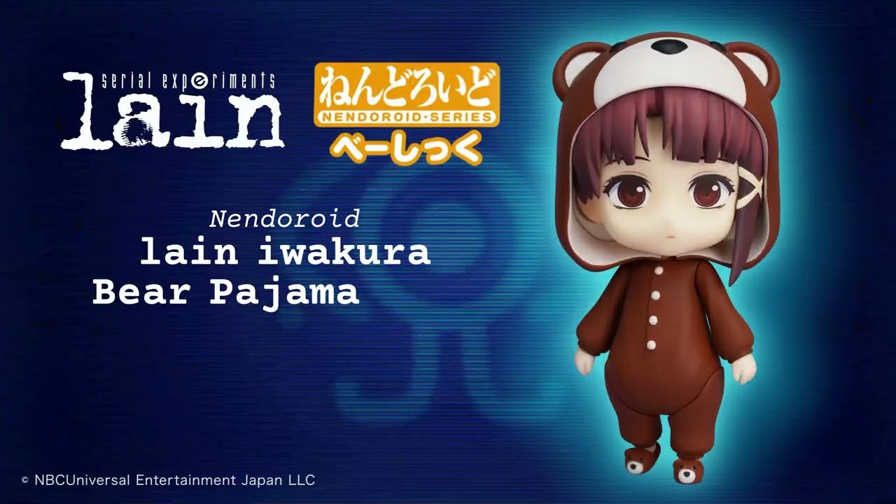 Nendoroid lain iwakura: Bear Pajamas Ver. [Basic] from serial experiments lain | Preorder Now!
