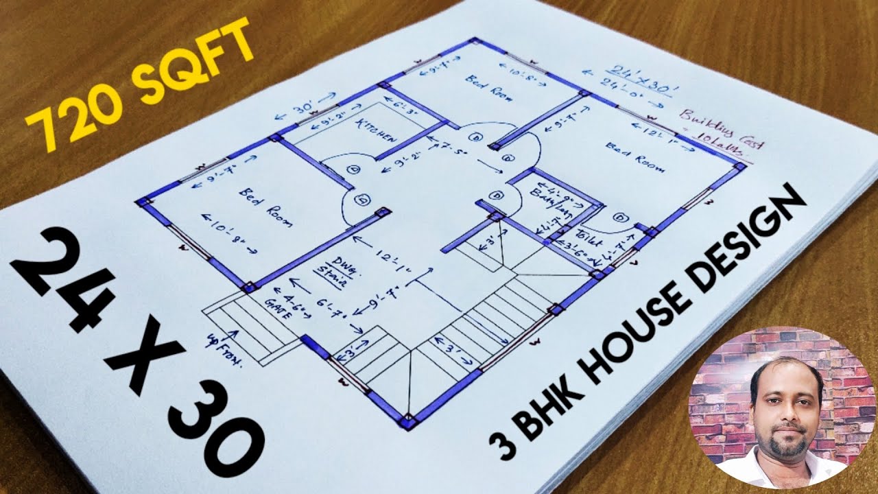 How Many Square Feet Is 24 X 30