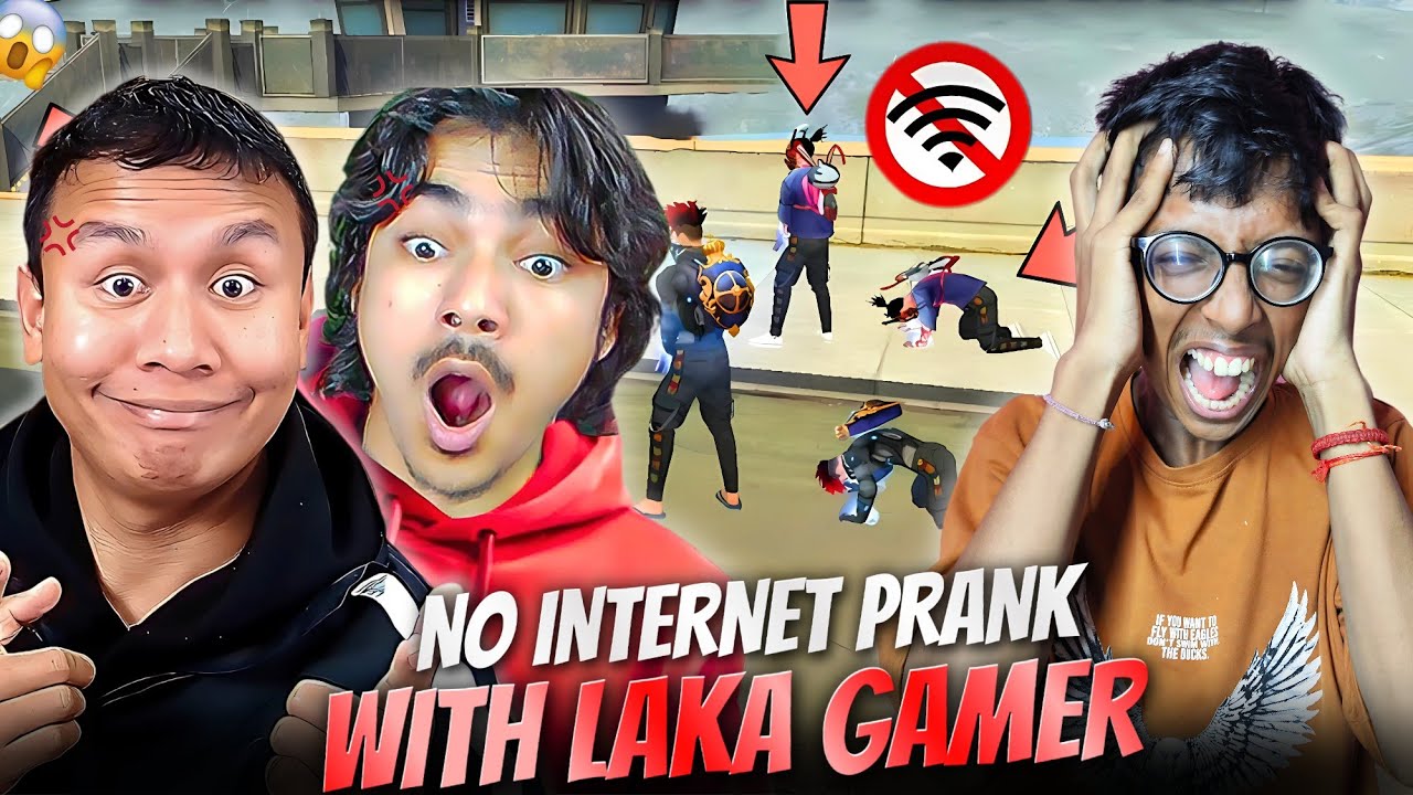 V BADGE X LAKA GAMER 😱 VS 2 Biggest Streamer Shocked in LONE WOLF आजा RAISTAR 1 vs 8 में !! 😤