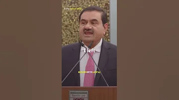 Gautam Adani S First Profit In Trading 