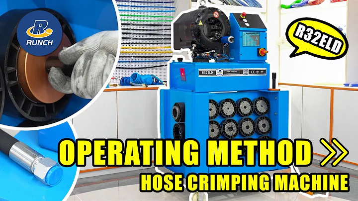 How to use hose crimping machines R32ELD -- Hydraulic crimping machine operating method