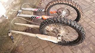 How to change KTM WP forks to KYB forks, easy way: