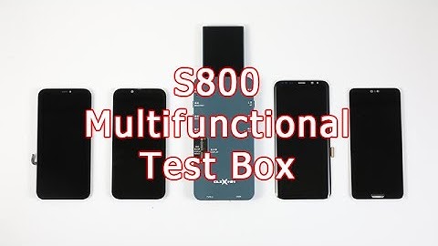 DLZX S800 Multifunctional Tester | Test more screens, Restore True Tone, correct battery data...