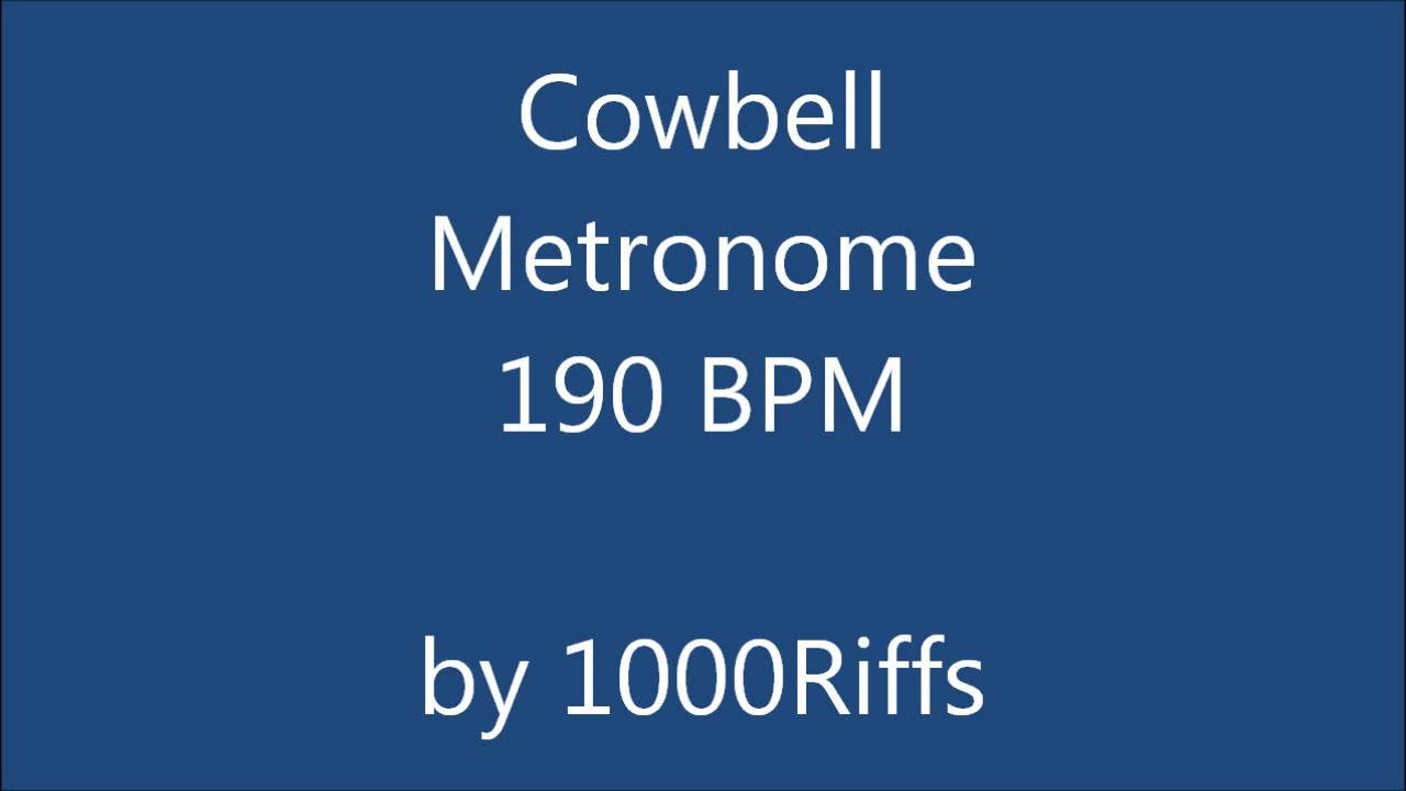 190 bpm. 190 bpm