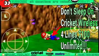 *BREAKING* Cricket Wireless New 4 Lines For $100 Unlimited Data Starts Dec 1ST Don't Sleep On Em