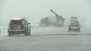 MAJOR WINTER STORM IN MINNEAPOLIS, MINNESOTA - February 21st - 23rd