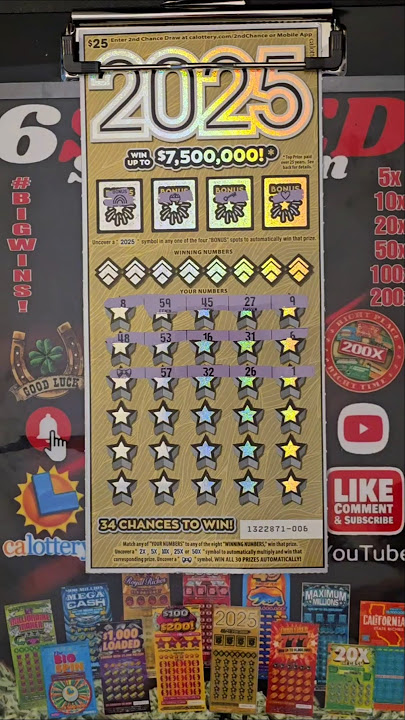 WIN ALL lottery scratcher 2025 #lottery #lotterytickets #lotto